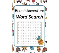 Beach Hunt Word Search Book: Word Searches With Easy To Read Print About Beaches, Pools, Ocean Lovers Wildlife And More | 6x9 Inches, 110 Pages | 50+ ... Gift For Vacation. Holidays And Free Times
