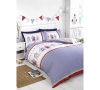 Rapport Home Beach Hut Duvet Set - King, Multi