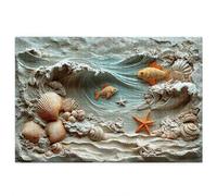 Beach Jigsaw Puzzles for Adults 4000, 4000 piece Jigsaw Puzzles for Adults, Challenging Wooden Jigsaws Puzzle for The Whole for Women, Puzzle for Home Wall Decor, Gifts for Women, Theme: Shell X-68