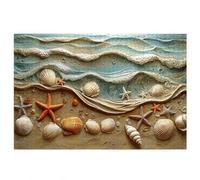 Beach Jigsaw Puzzles for Adults 5000, 5000 piece Jigsaw Puzzles for Adults, Challenging Wooden Jigsaws Puzzle for The Whole for Women, Puzzle for Home Wall Decor, Gifts for Women, Theme: Shell H-68
