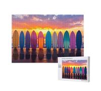 Beach Jigsaw Puzzles for Adults 5000, Sunset Puzzles for Adults Wooden, Funny/Difficult/Impossible/Challenging Decompression Games, As a Birthday and Holiday Decor Gift for Women and Men M-294