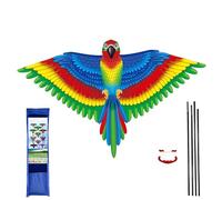 Beach Kite - Large Animal Portable Flyer for Kids | 328ft String with Easy Grip Handle & Long Colorful Tail for Outdoor Activities, Family Relaxation, Public Parks and Summer Travel Vacation