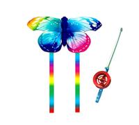 - Beach kite with sturdy poles, dynamic wing construction including cord for powerful flying during ideal outdoor activities, for family activities by the sea, amusement parks (multicoloured, 30 cm)