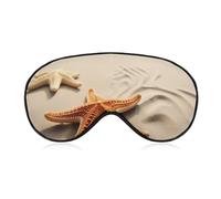 Beach Landscape Sleep Mask Eye Mask Eye Masks for Sleep Sleep Masks for Women Men Travel Eye Mask Adjustable Sleeping Mask Sleep Mask Blackout Cute Sleep Mask