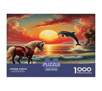Beach Landscape1000Piece JigsawPuzzlesseaside Scenery ForAdult Colourful Brainteasing Age12+byth ThemeFlowersandBirds Brainteasing Adults Jigsaw Puzzle 70x50cm/1000pcs