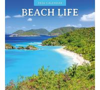 Beach Life - 2026 Square Wall Calendar - by Red Robin Publishing
