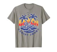 Beach Life Saint John U.S. Virgin Islands USVI T-Shirt