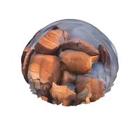 Beach Maui Hawaii Sunset Sea Waves Clouds Printed Double Layer Lined Shower Cap,Shower Caps For Women Reusable