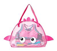 Beach Mesh Bag Foldable Fish Shape Large Capacity
