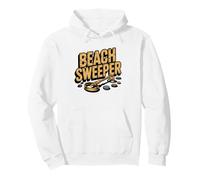 Beach Metal Detecting Sunrise Coin Hunting Hobbyist Pullover Hoodie