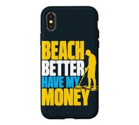 Beach Metal Detecting Treasure Hunting Detectorist Case for iPhone X/XS