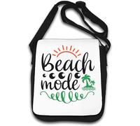 Beach Mode Palm Tree Summer Sun Shoulder Bag White