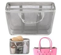 Beach Organizer for Bogg Bag, Tote Mesh Lining Design Portable Storage