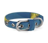 Beach Palm Tree Chairs Boats Dog Collar Adjustable Soft and Comfortable Puppy Collars with Metal Buckle Pet Collar for Small Medium Pet