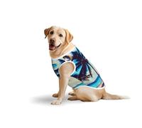 Beach Palm Trees 1print Large Pets Vest Party Travel Breathable Summer Lightweight Soft Cozy Sleeveless