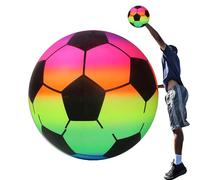 Beach Party Ball - Floating Pool Prop, Underwater Play Toy, Inflatable Bounce Sphere | Soft impakt Resistant Air Filled Structure, Multi Color Giant Bal Design For Backyard Children’s sumer fun Event