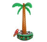 Beach Party Palm Tree - Inflatable Ice Cooler with Tropical Design, Summer Toy, Hawaiian Accessories for Outdoor Fun, Floating Palm Tree Decoration for Pool Events and Celebrations