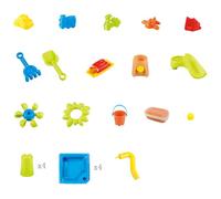 Beach Play Children's Sand And Water Play Set Encourages Creativity And Teamwork For Kids Beach Toy Collection Waterproof Sand Toy For Fine Motor Skills