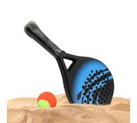 Beach Racket Tennis - Tennis Racket For Adults, Carbon Fiber Shock-Absorbing Sports Gear, Lightweight And Comfortable Paddle, Suitable For Men, Women, Beginners, Family Fun Outdoor Activities |