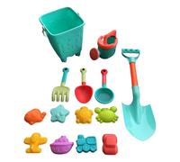 Beach Sand Castles Toy Set For Toddler With Bucket Watering Pots Shovel Rakes And Molds For Imaginative Play Sand Building Kits