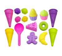 Beach Sand Toy 17Pieces, Construction Mold Set, Outdoor Play Kit | Engaging Creative Activity Enhancing Sensory Development Teamwork Exploration Enjoyment, Ideal Children Families Holidays Trips