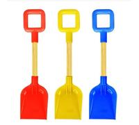 Beach Sand Toy Children's Spade Shovel 39cm, Plastic Sand Digging Tool for Kids Beach Play, Sandpit, Garden & Outdoor Activities, Lightweight Durable Design, Random Colours Sent