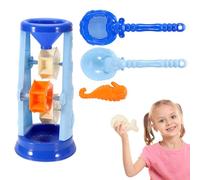 Beach Sand Toys - Children Sea Beach Toys with Bucket,Water Game Outdoor Activity Cartoon with Molds for Boys Pupils Students Pupils Over Three Years Old