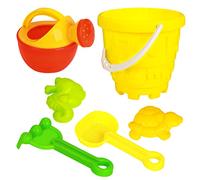 Beach Sand Toys for Kids, Beach Toys Including Bucket/Rakes/Watering Cans/Animal Molds, Children Outdoor Toys Bucket and Spade Set for Toddlers Age 1-5 Boys Girls