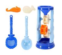 Beach Sand Toys | Sea-Themed Children Beach Sand Toys - Castle Building Water Game with Molds for Over Three Years Old Girls Boys Outdoor Activity