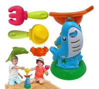 Beach Sand Toys - Travel Sand Castle Toys | Animal Molds Interactive Funny Beach Game for Children Water Kids Vacation Play Family Outdoor Seaside