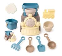 Beach Sand Toys, With Vivid And Fun Designs, 1set, Summer Digging Scooping Tools, Kids Sand Play Kit, Outdoor Beach Pool Toys, For Boys, Girls, Travel, Vacation, Backyard, Park