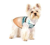Beach scenery Small Cotton Dog Vest L - Breathable, Comfortable, Stylish Apparel for Pets