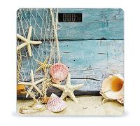 Beach Seashell Starfish Digital Bathroom Scale Print Body Scales Weighing Scales For Home Women Men Gift