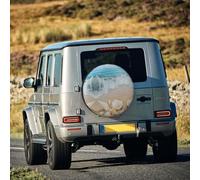 Beach Seashell Starfish Rv Spare Tire Cover For Trailers,Waterproof Dust-Proof Camper Spare Tire Cover Tire Protectors For Trailer