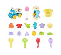 Beach Set for Children, Set of 20 Portable and Interactive Sandbox | Outdoor Activity with for the Beach, Lawn, Playground, Pool, Family, Garden, Camp,