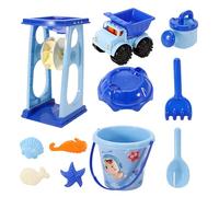 Beach Set for Kids - Sea Beach Toys Bucket Shovel - Castle Building Water Game with Molds for Over Three Years Old Girls Boys Outdoor Activity