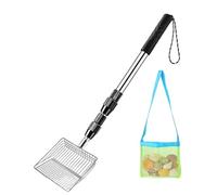 Beach Shells Pick Up Tools | Adjustable Lightweight Stainless Steel - Beach Hunting Tools & Shells Collecting - For Sifting Search Collecting on Coast Island Holiday Travel