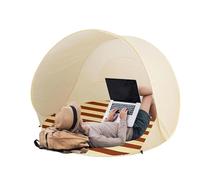 Beach Shelter, Water-Repellent & UV Protection 50+, Quick Assembly & Compact Folding Tent, for 3 People, Camping, Travel, Outdoor, Park