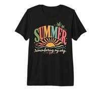 Beach Shirt Summer Remembering My Why Premium T-Shirt