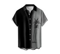 Beach Shirts 80's Men's Shirts 90's Button up Shirts Vintage Hawaiian Beach Shirts Disco Shirts 80s 90s Theme Party Shirt Parrot Colorful Bird Hawaiian Shirt Men's Button JANUK40430HOT0104