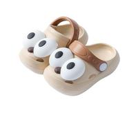 Beach Shoes Kids Big Eye Cartoon Clog Non Slip Soft Sole Comfortable Sandals Kids Ideal for Unisex Children Indoor Outdoor Play and Daily Wear