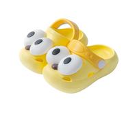 Beach Shoes Kids Big Eye Cartoon Clog Non Slip Soft Sole Comfortable Sandals Kids Ideal for Unisex Children Indoor Outdoor Play and Daily Wear