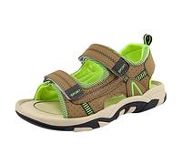 beach shoes kids boys open toe sport sandals, navy red adjustable strap footwear with covered heel look for summer walking, poolside, travel, play, holiday day trips and parks