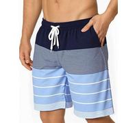 Beach Shorts Men's Swim Trunks Quick Dry Board Shorts Colorful with Mesh Lining