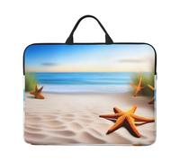 Beach Starfish Lands Laptop Bag 14 Inch Handheld Portable Briefcase Shockproof Protective Sleeve Computer Inner Bag