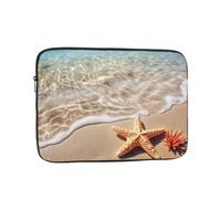 Beach Starfish Laptop Case 13 inch, Shockproof Protective Computer Sleeve Cover Water Resistant Laptop Bag Carrying Tablet Cover Briefcase Handbags Gifts for Men Women