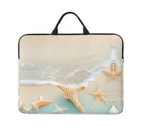 Beach Starfish Laptop Sleeve (16.5x12.2 inches) - Compatible with 14-inch laptops for Easy Storage