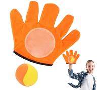 Beach Sticky Gloves Toy | Beach Toss Catch Toy Set Ball Catch Gloves Paddle, Ball Playing Toss Game Stress Toys for Outdoors
