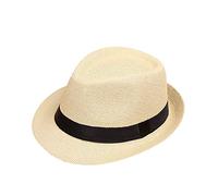 Beach Straw Children's Fedora Hat Panama Summer Hat Jazz Baby Care (Multicoloured 5, One Size)