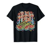Beach Summer Fruit Vacation Turtle Do The Watermelon Crawl T-Shirt
